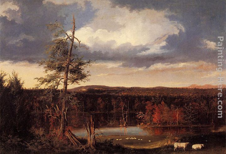 Landscape, the Seat of Mr. Featherstonhaugh in the Distance